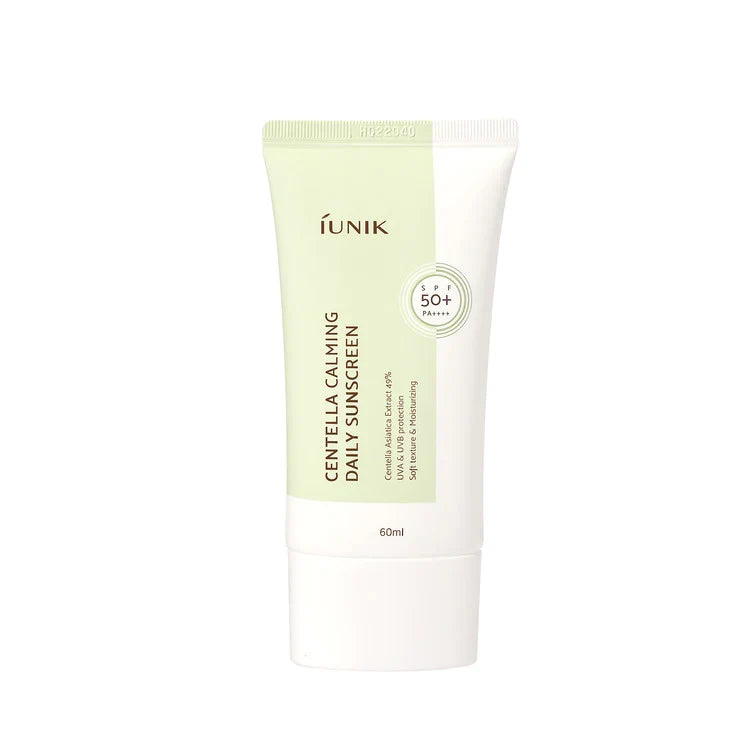 iUNIK iUNIK Centella Calming Daily Sunscreen SPF 50 PA++++ 60ml - sun protection - front bottle shot