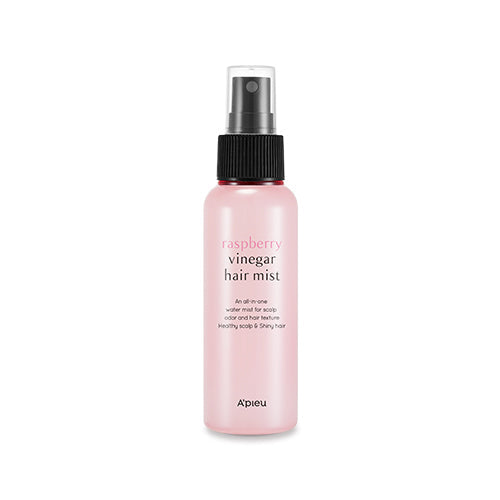 A'PIEU A'PIEU Raspberry Vinegar Hair Mist 105ml - hydrating - front bottle shot