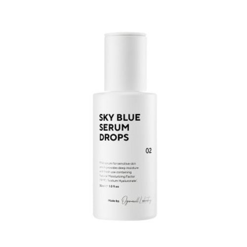 OGANA CELL OGANA CELL Sky Blue Serum Drop 30ml - hydrating - front bottle shot