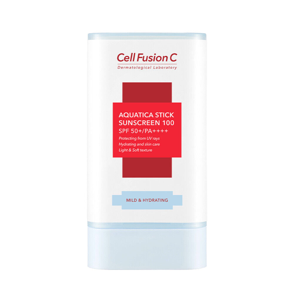 Cell Fusion C Cell Fusion C Aquatica Stick Sunscreen 100 SPF50+ PA++++ 19g - hydrating - front bottle shot