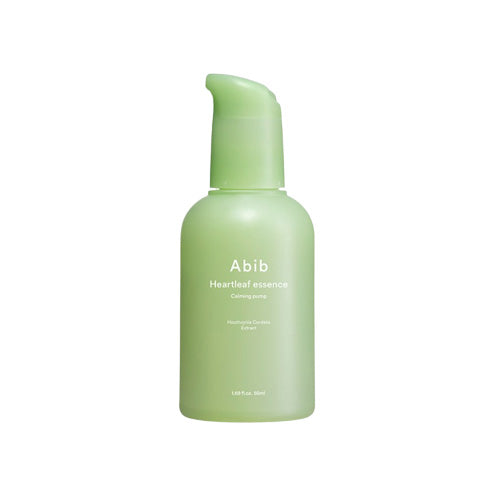 Abib Abib Heartleaf Essence Calming Pump 50ml - soothing - front bottle shot