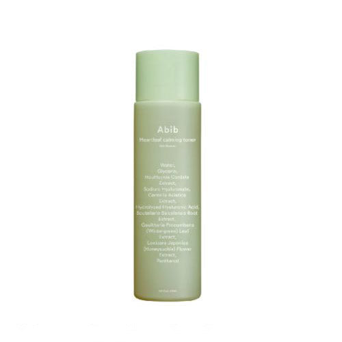 Abib Abib Heartleaf Calming Toner Skin Booster 200ml - hydrating - front bottle shot