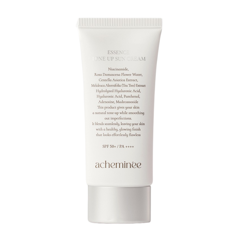 acheminee acheminee Essence Tone-Up Sunscreen SPF50+ PA++++ 50ml - hydrating - front bottle shot