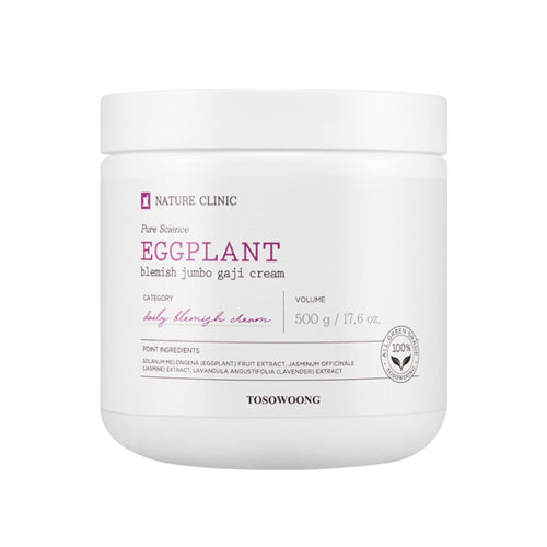 TOSOWOONG TOSOWOONG Eggplant Blemish Jumbo Gaji Cream 500g - hydrating - front bottle shot