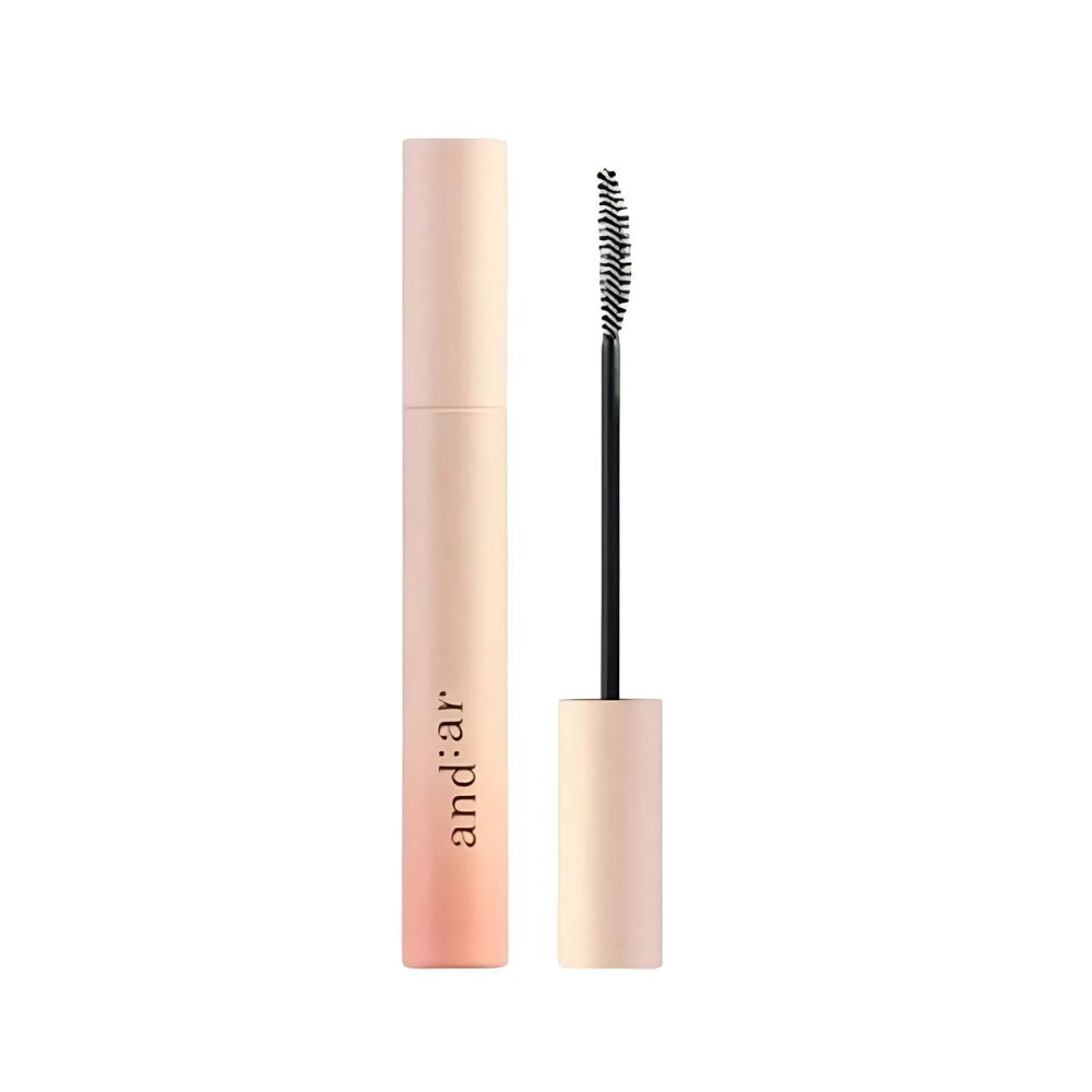 and:ar and:ar Mood Make Mascara Volume & Curl 3 in 1 Ash Black 7g - nourishing - front bottle shot