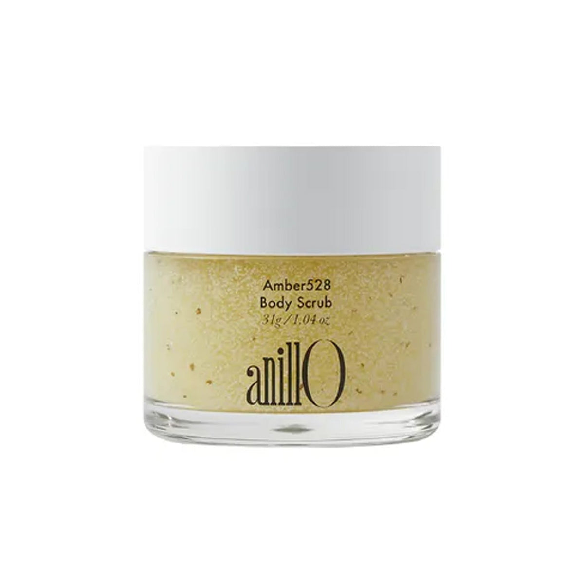 anillO anillO Amber 528 Body Scrub 31g - nourishing - front bottle shot