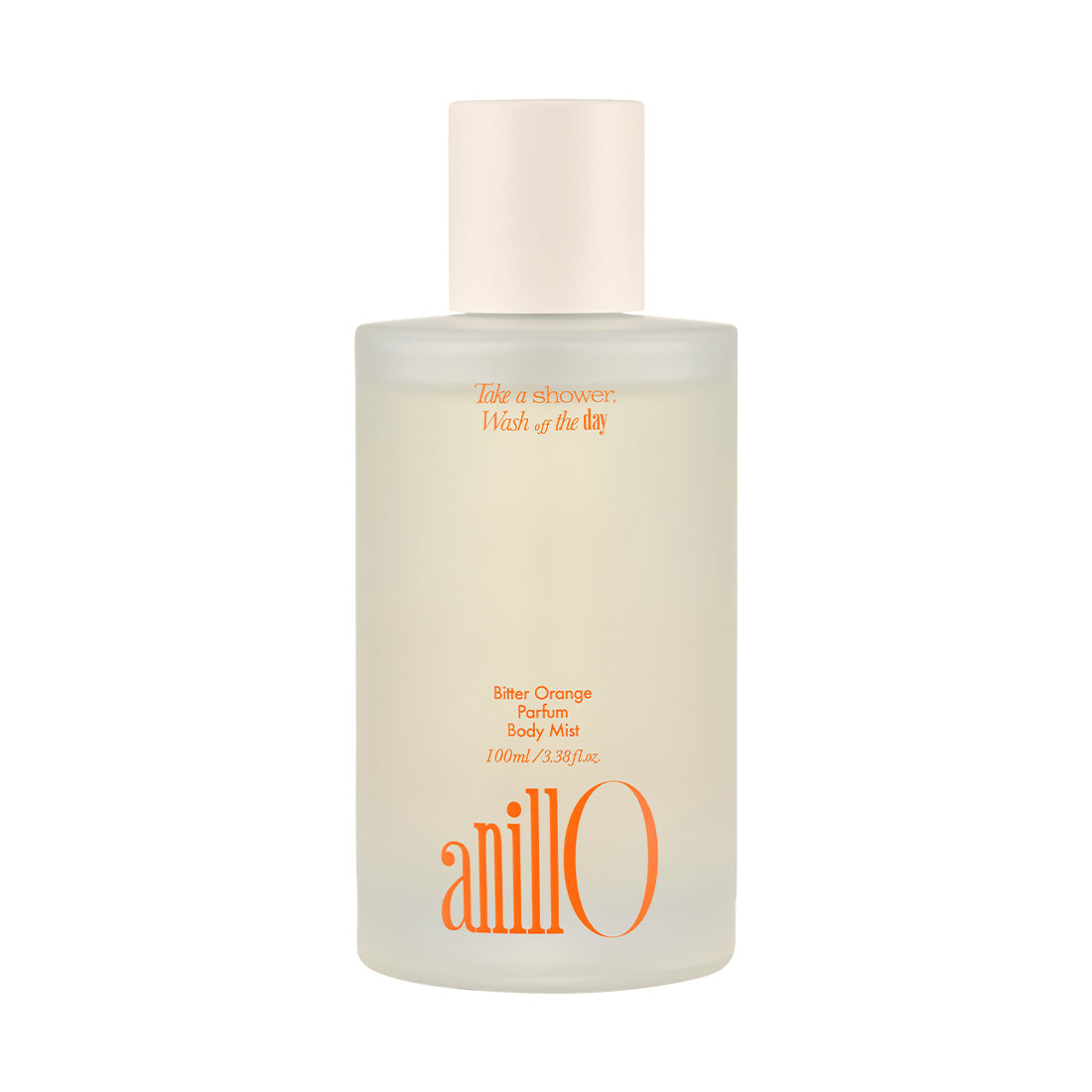 anillO anillO Bitter Orange Perfume Body Mist 100ml - hydrating - front bottle shot