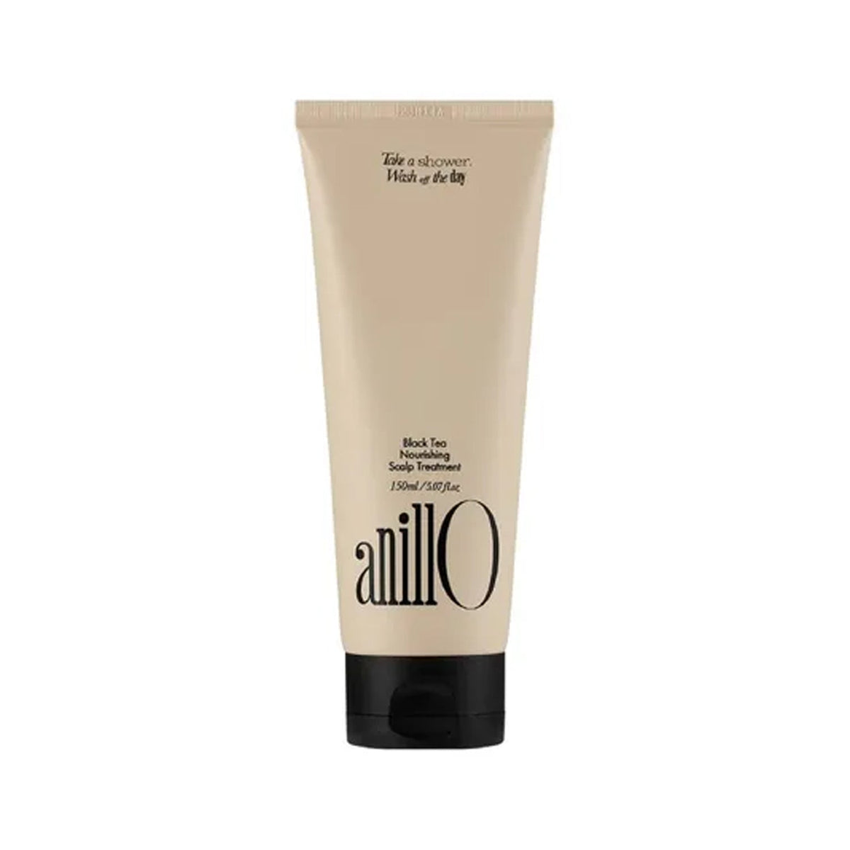 anillO anillO Black Tea Nourishing Scalp Treatment 150ml - anti-aging - front bottle shot