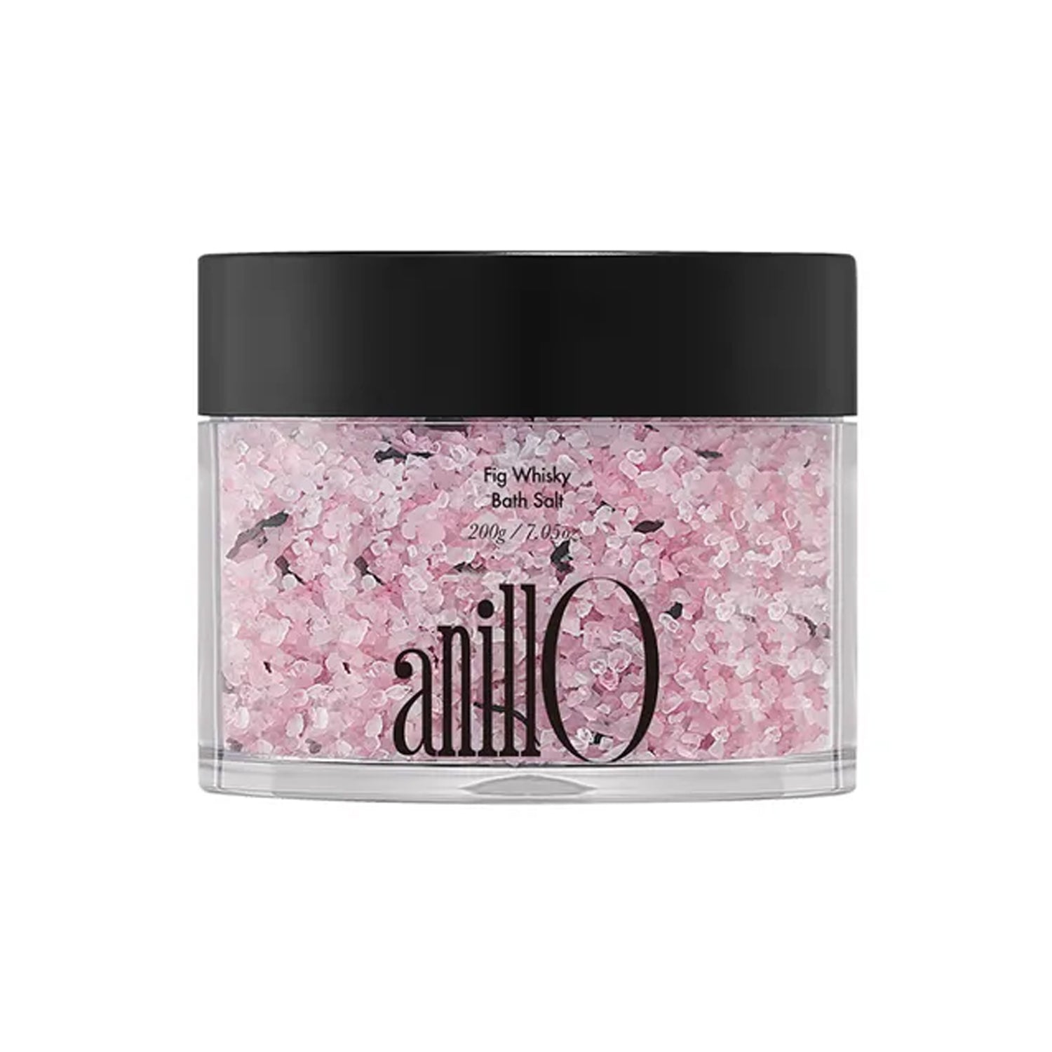 anillO anillO Fig Whisky Bath Salt 200g - nourishing - front bottle shot