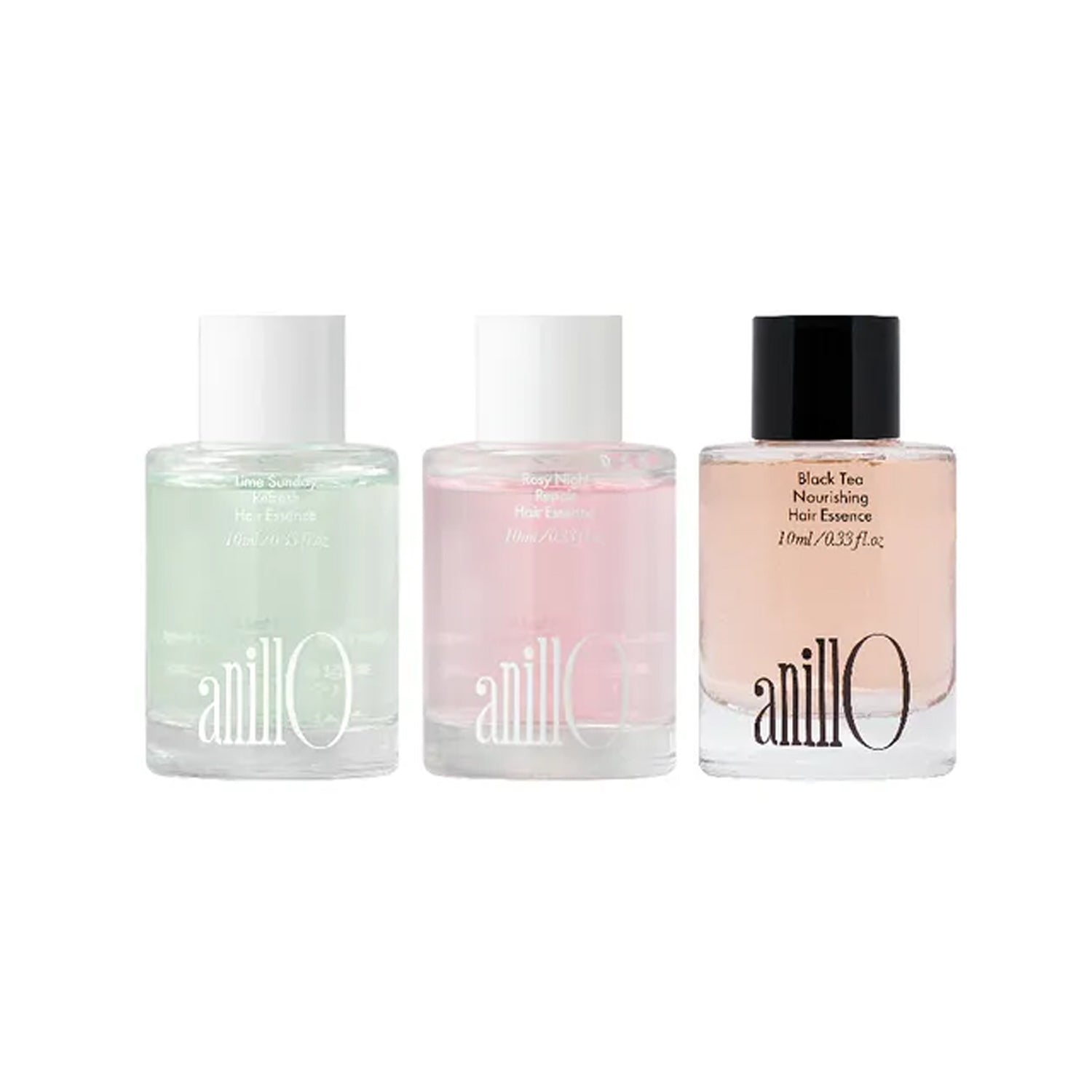 anillO anillO Hair Essence Mini Trio Set - brightening - front bottle shot