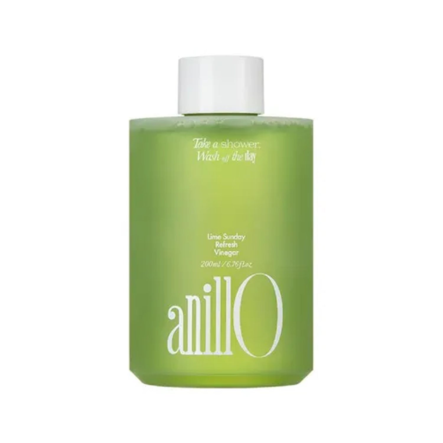 anillO anillO Lime Sunday Refresh Hair Vinegar 200ml - soothing - front bottle shot
