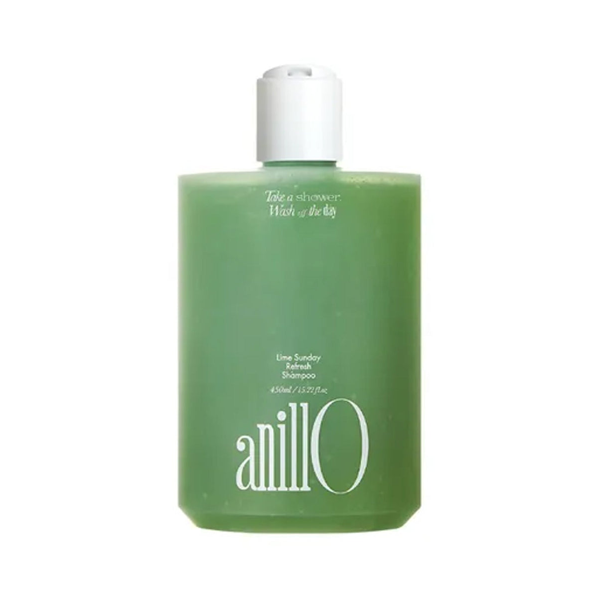 anillO anillO Lime Sunday Refresh Shampoo 450ml - soothing - front bottle shot
