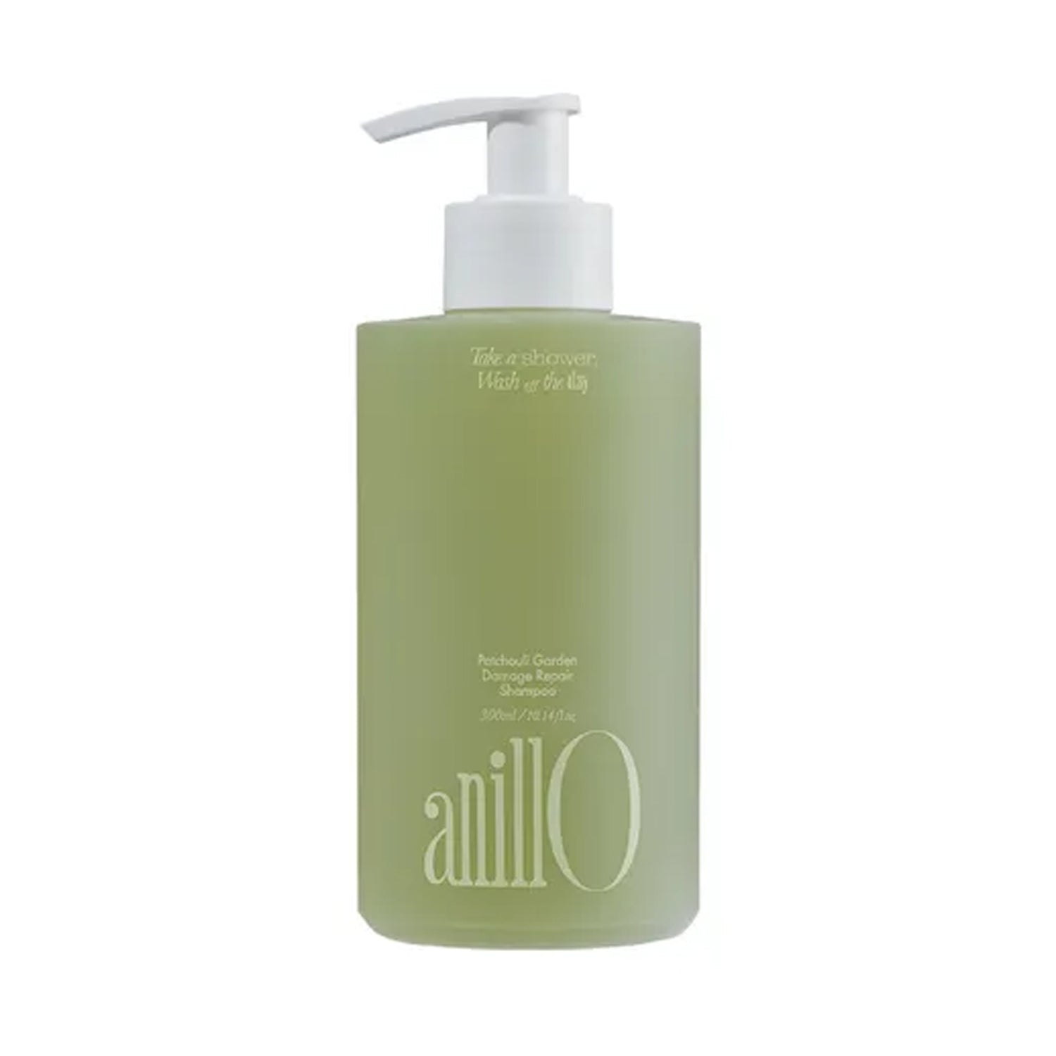 anillO anillO Patchouli Garden Damage Repair Shampoo 300ml - soothing - front bottle shot
