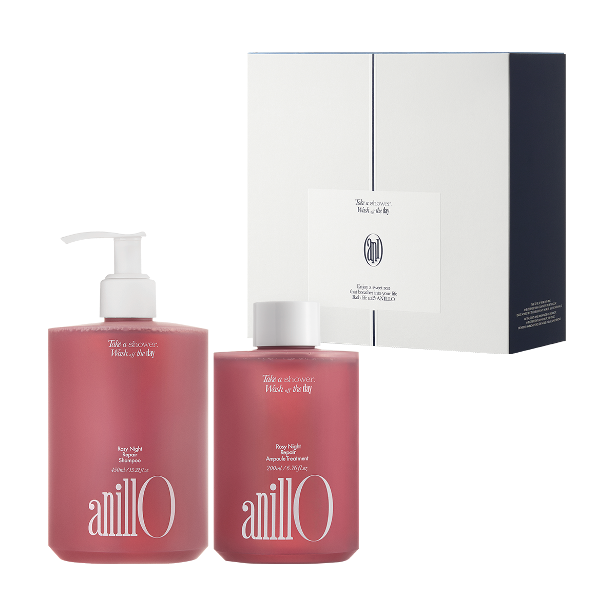 anillO anillO Rosy Night Repair Duo Set - hydrating - front bottle shot