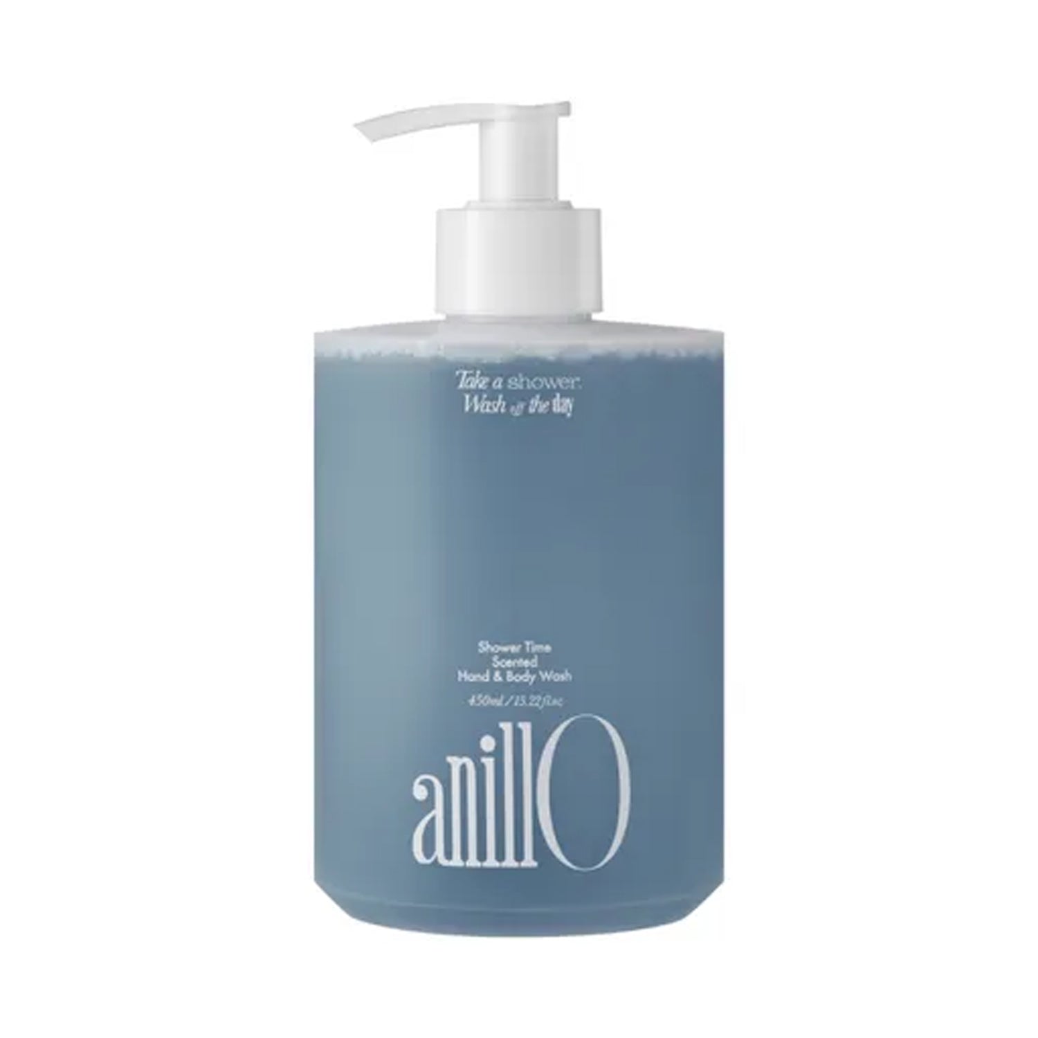 anillO anillO Shower Time Scented Hand & Body Wash 450ml - hydrating - front bottle shot