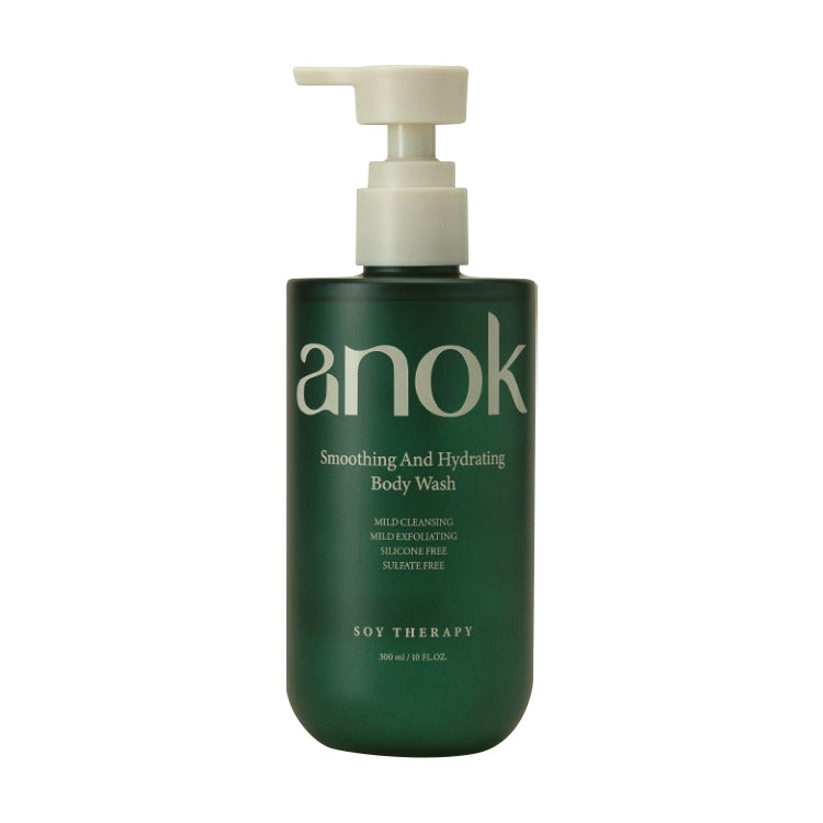 anok anok  Smoothing and Hydrating Body Wash 300ml - hydrating - front bottle shot