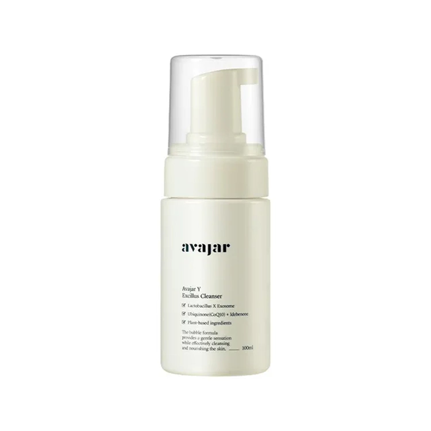 avajar avajar Y Excillus Cleanser 100ml - hydrating - front bottle shot