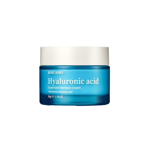 Bergamo Bergamo Hyaluronic Acid Essential Intensive Cream 50g - hydrating - front bottle shot