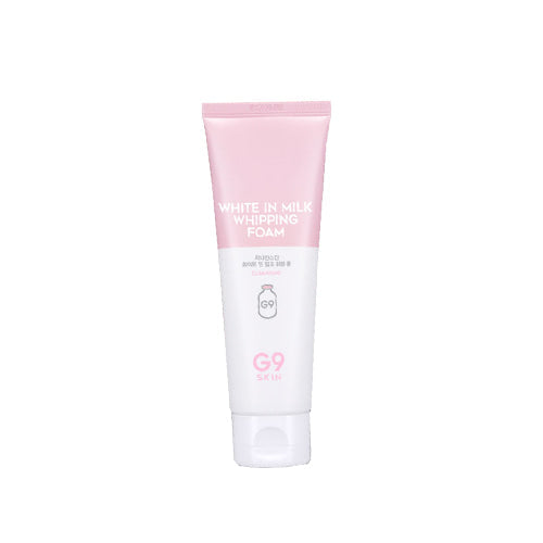 G9SKIN G9SKIN White In Milk Whipping Foam 120ml - daily care - front bottle shot