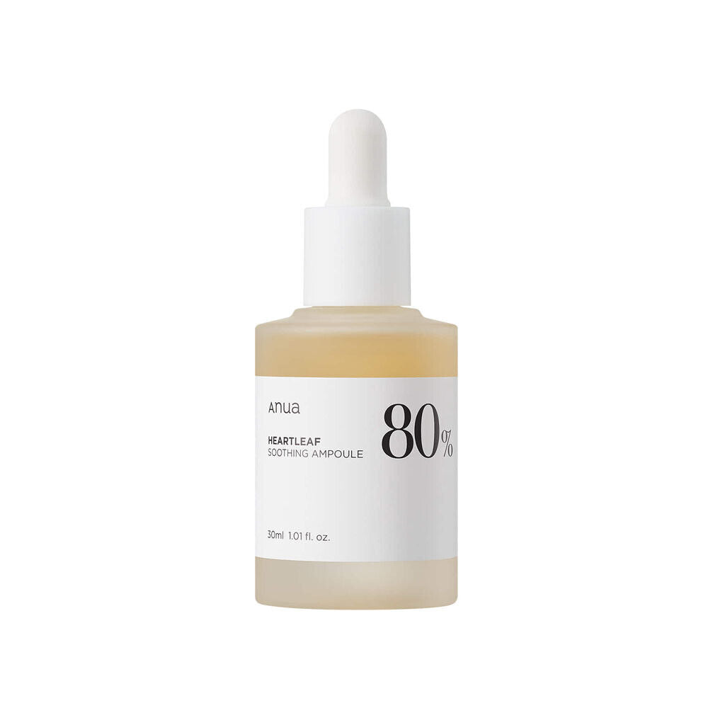 Anua Anua Heartleaf 80% Mositure Soothing Ampoule 30mL - hydrating - front bottle shot