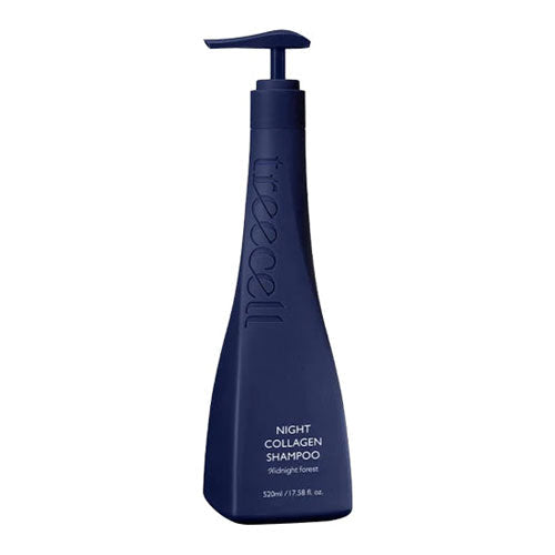 TREECELL TREECELL Night Collagen Shampoo Midnight Forest 520ml - soothing - front bottle shot