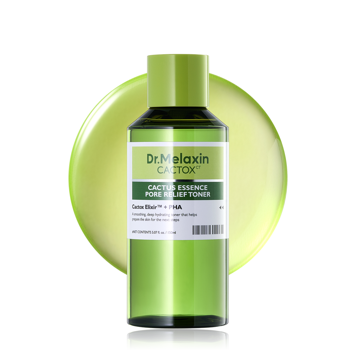 Dr.Melaxin Dr.Melaxin Cactox Cactus Essence Pore Relief Toner 150ml - hydrating - front bottle shot
