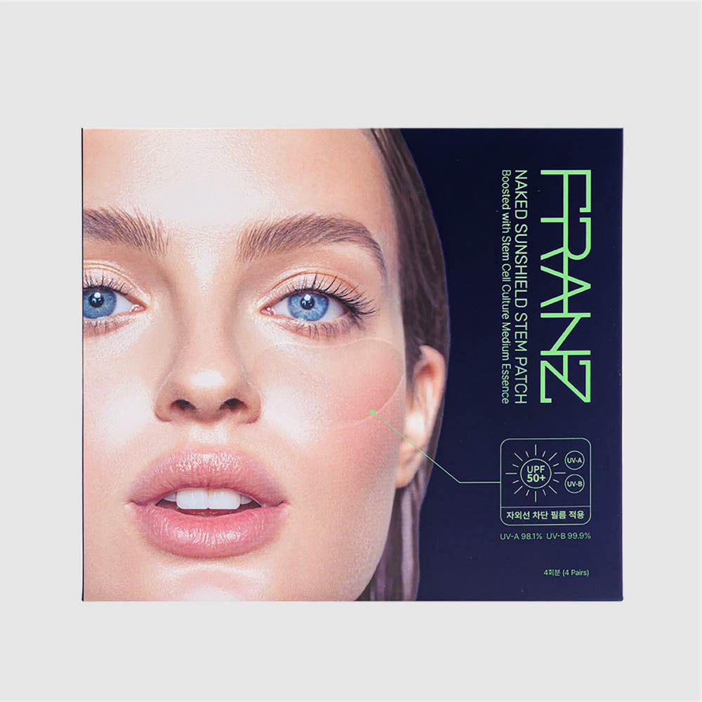 FRANZ FRANZ Naked Sunshield Stem Patch 4ea - hydrating - front bottle shot