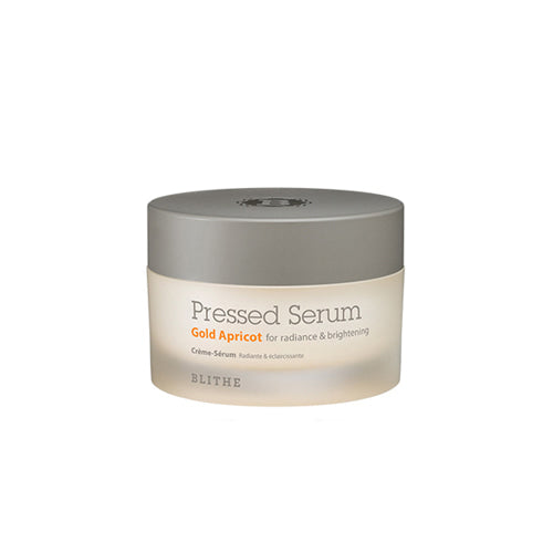 BLITHE BLITHE Pressed Serum Gold Apricot 50ml - exfoliating - front bottle shot