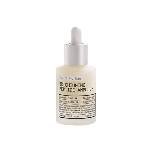 Logically, Skin Logically, Skin Brightuning Peptide Ampoule 30ml - brightening - front bottle shot