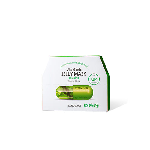 BANOBAGI BANOBAGI Vita Genic Jelly Mask #Relaxing 30g * 10ea - brightening - front bottle shot