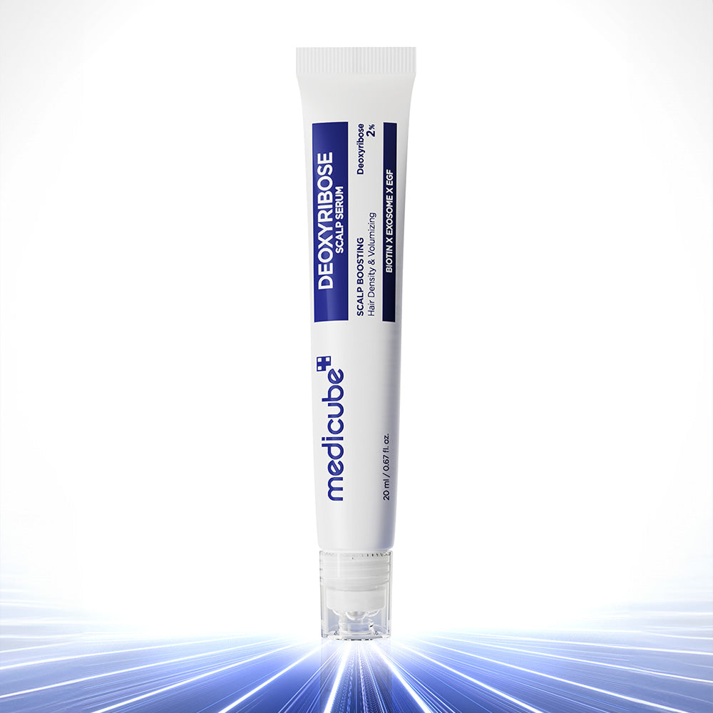 MEDICUBE MEDICUBE Deoxyribose Scalp Ampoule 20ml - exfoliating - front bottle shot