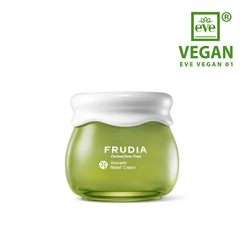 FRUDIA FRUDIA Avocado Relief Cream 55g - hydrating - front bottle shot