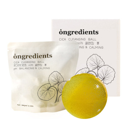 Ongredients Ongredients Jeju Cica Cleansing Ball 110g - hydrating - front bottle shot