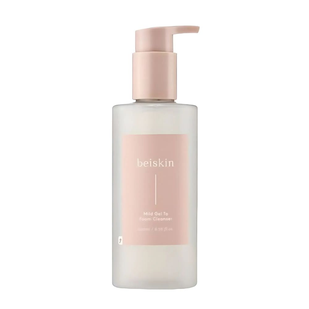 beiskin beiskin Mild Gel To Foam Cleanser 200ml - hydrating - front bottle shot