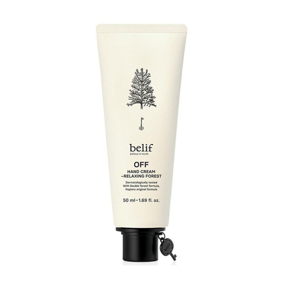 belif belif Off Hand Cream – Relaxing Forest 50ml - hydrating - front bottle shot