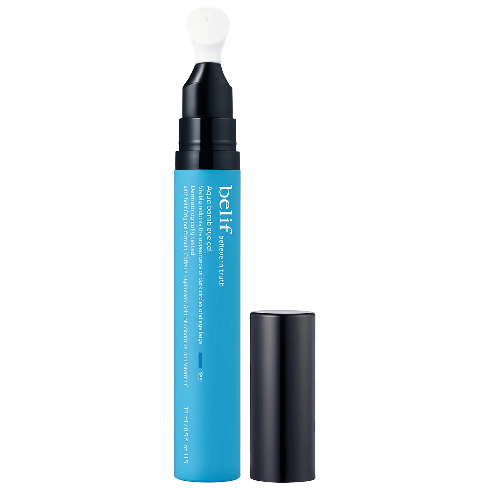 belif belif Aqua Bomb Eye Gel 15ml - hydrating - front bottle shot