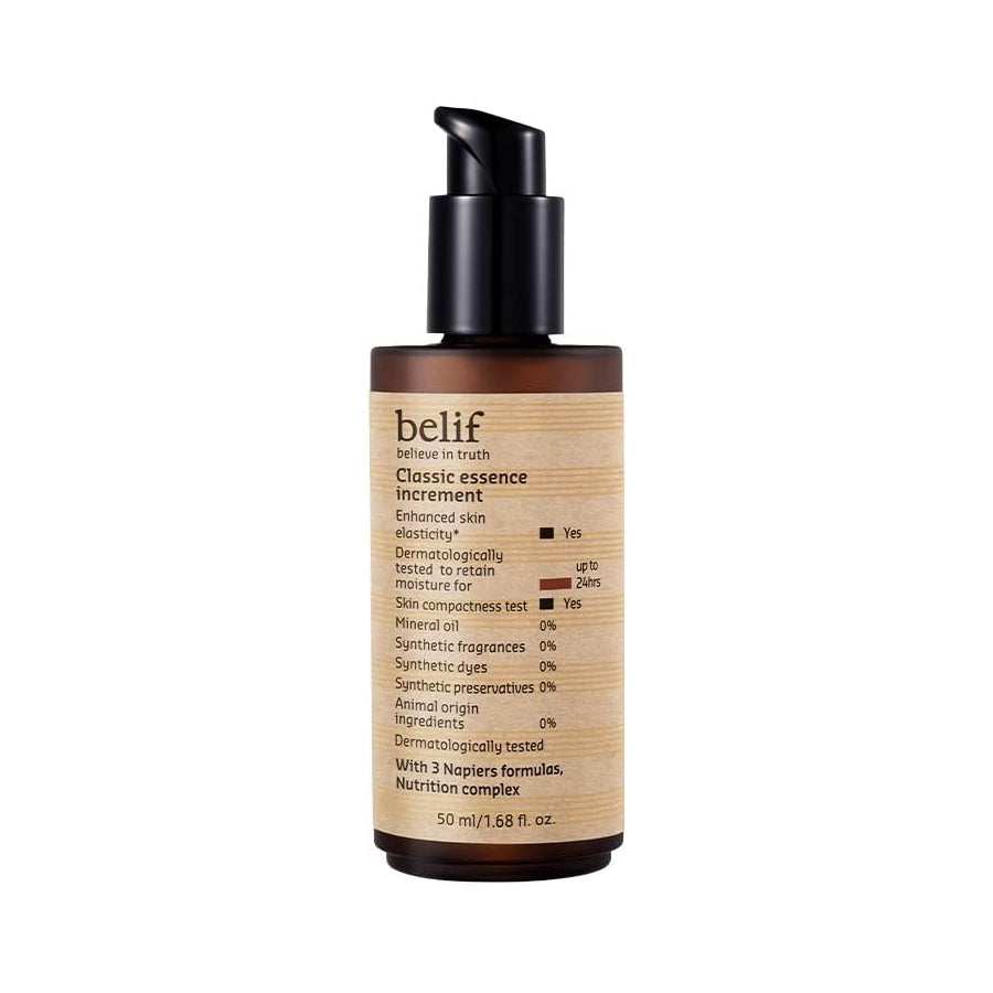 belif belif Classic Essence Increment 50ml - hydrating - front bottle shot