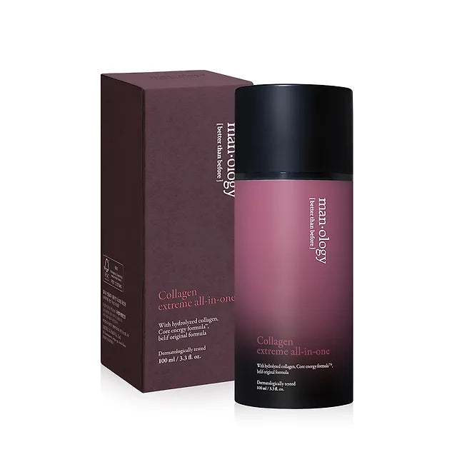belif belif Man.ology Collagen Extreme All-in-One 100ml - hydrating - front bottle shot