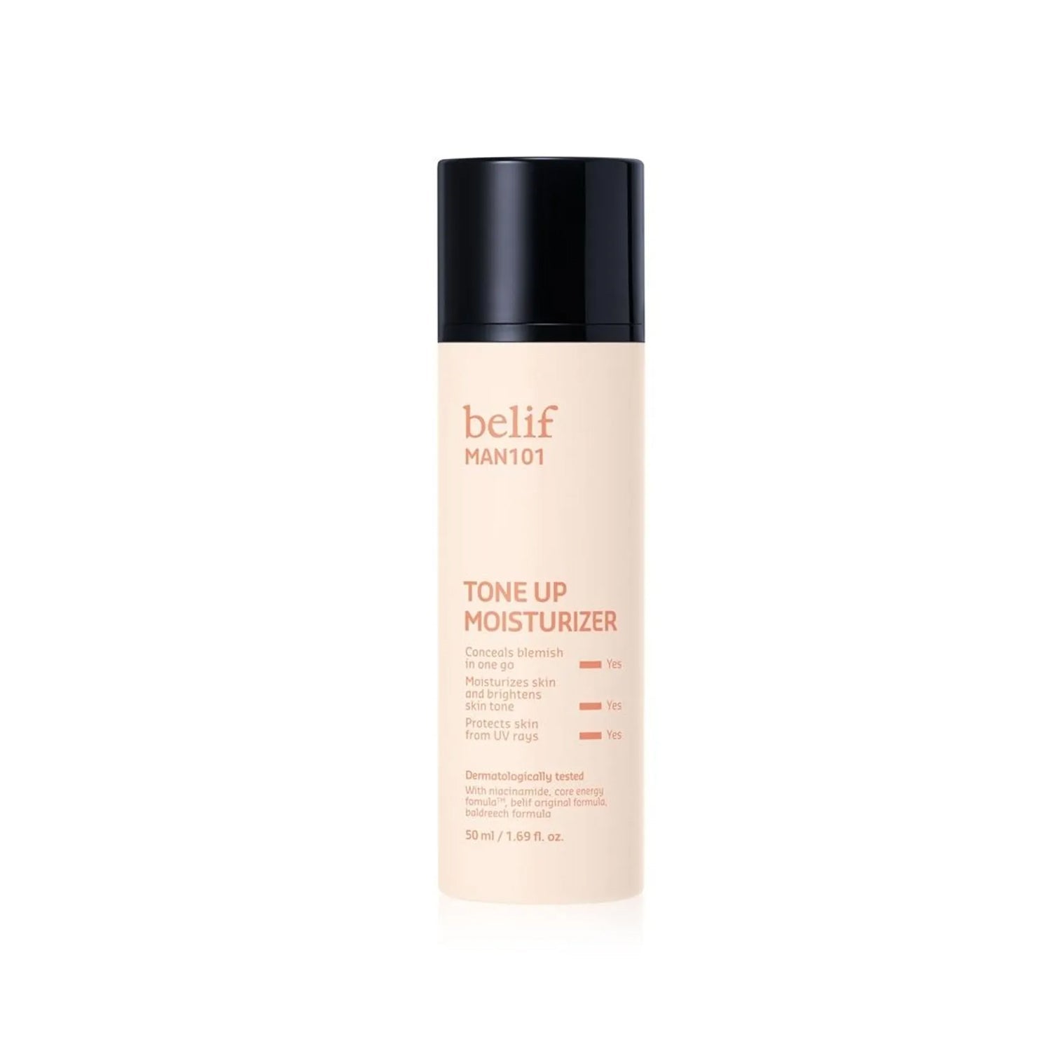 belif belif Manology Tone Up Moisturizer 50ml - hydrating - front bottle shot