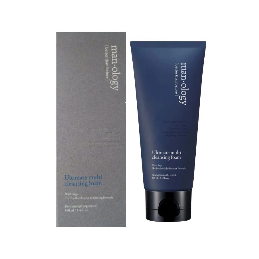 belif belif Manology Ultimate Multi Cleansing Foam 160ml - hydrating - front bottle shot