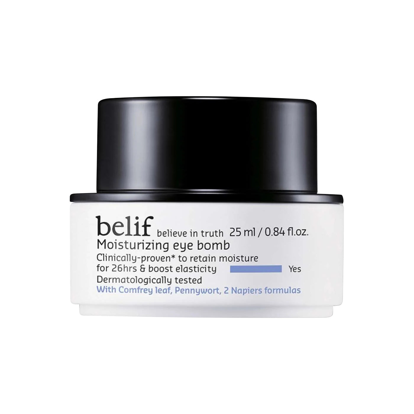belif belif Moisturizing Eye Bomb 25ml - hydrating - front bottle shot
