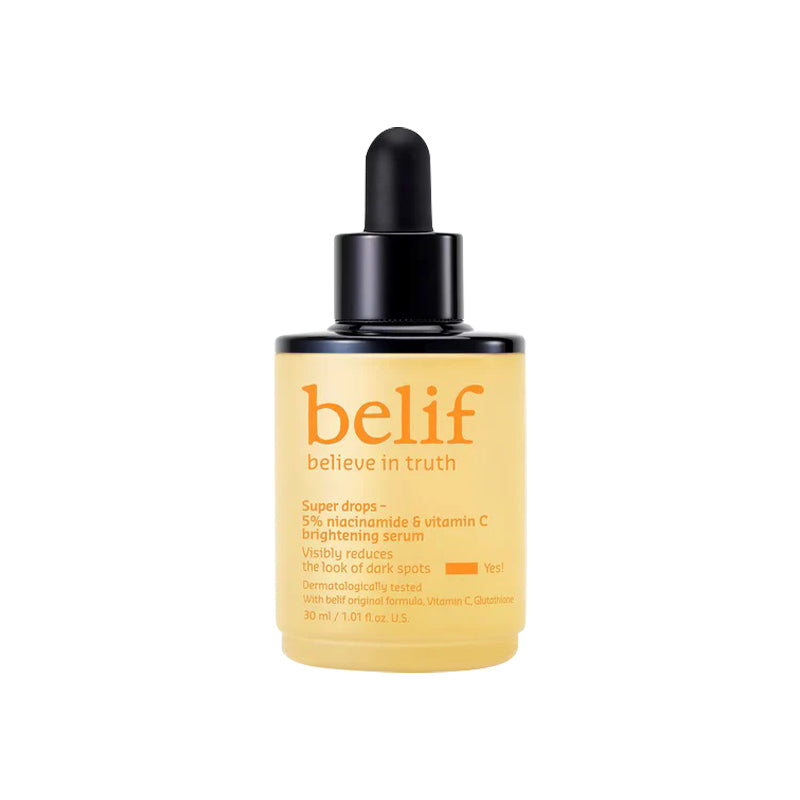 belif belif Super Drops VitaC Toning Serum 30ml - hydrating - front bottle shot