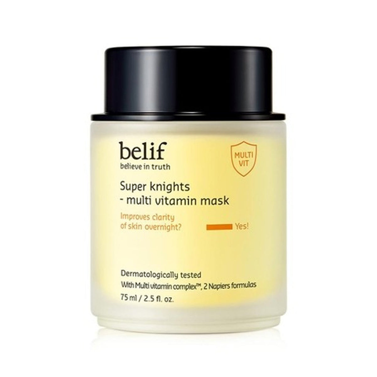 belif belif Super Nights - Multi Vitamin Mask 75ml - hydrating - front bottle shot