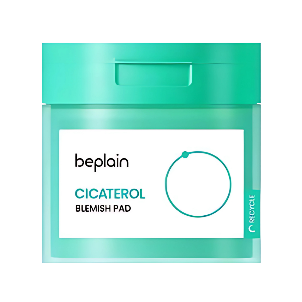 beplain beplain Cicaterol Blemish Pads (80 Pads) - hydrating - front bottle shot