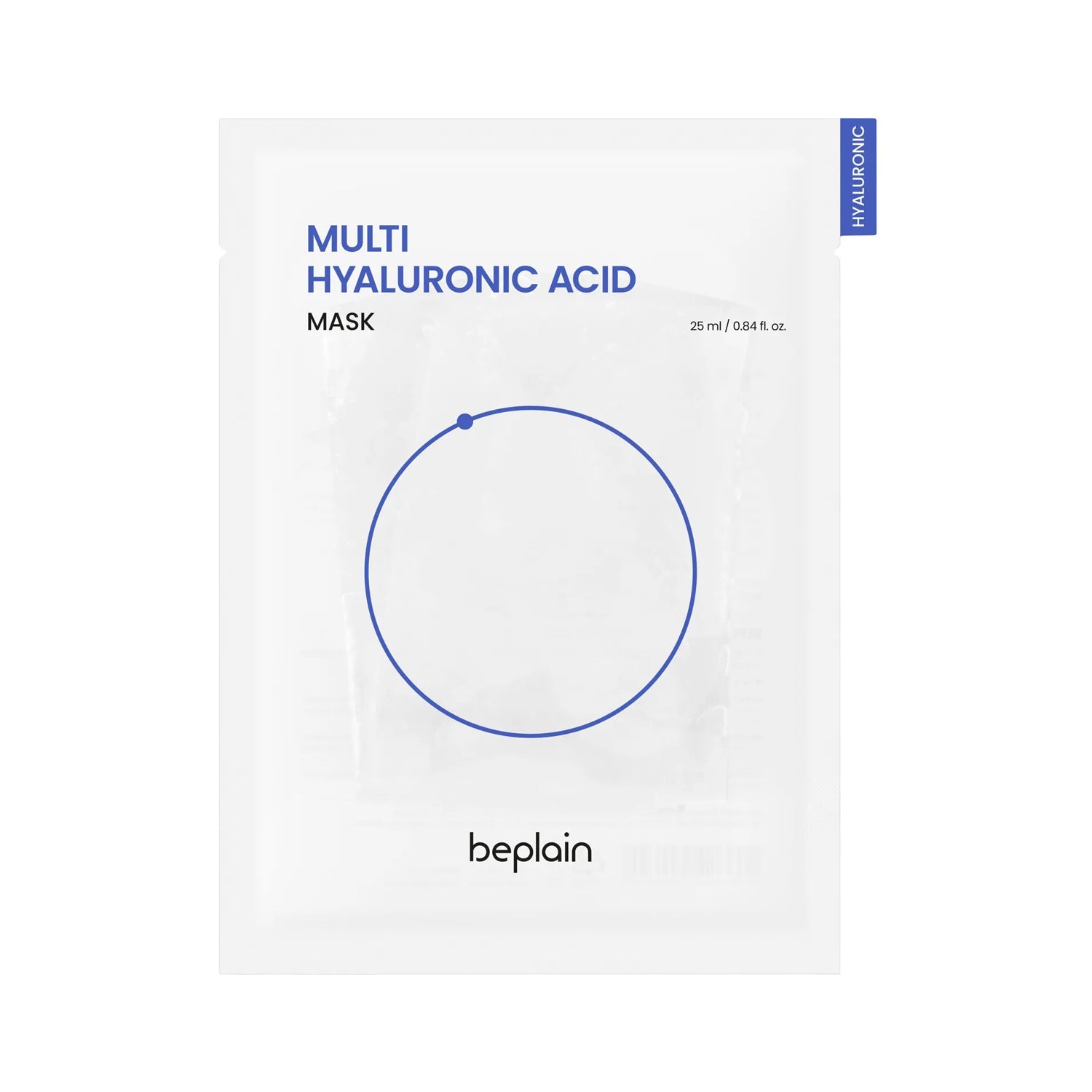 beplain beplain Multi Hyaluronic Acid Mask 5 Sheets - hydrating - front bottle shot