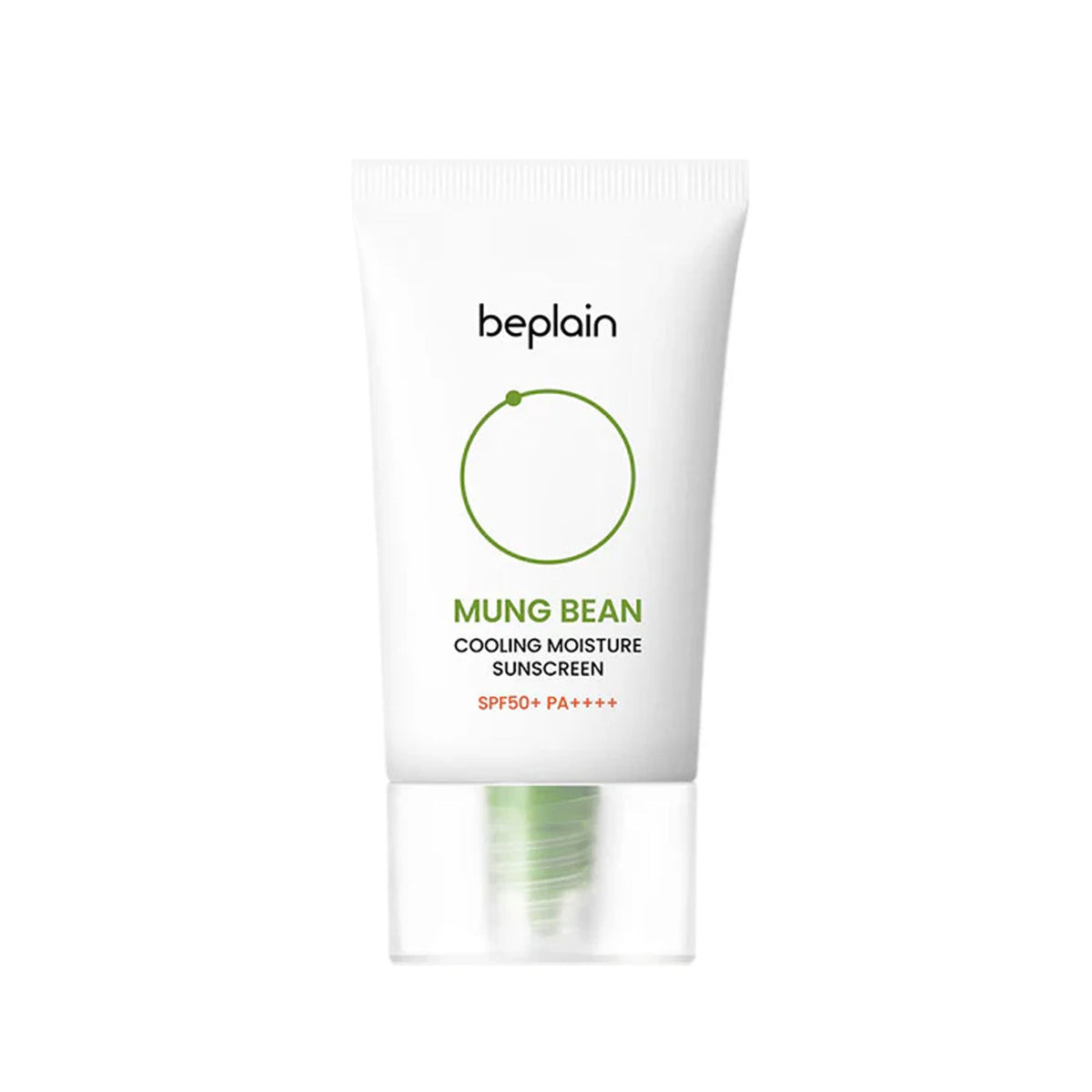 beplain beplain Mung Bean Cooling Moisture Sunscreen SPF 50+ PA++++ 50ml - hydrating - front bottle shot