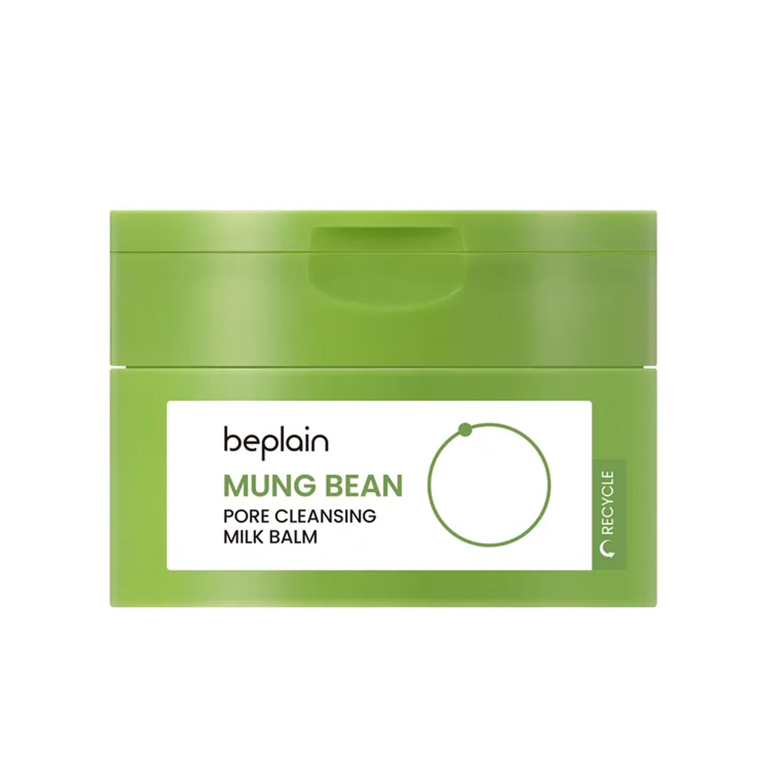 beplain beplain Mung Bean Pore Cleansing Milk Balm 100ml - hydrating - front bottle shot