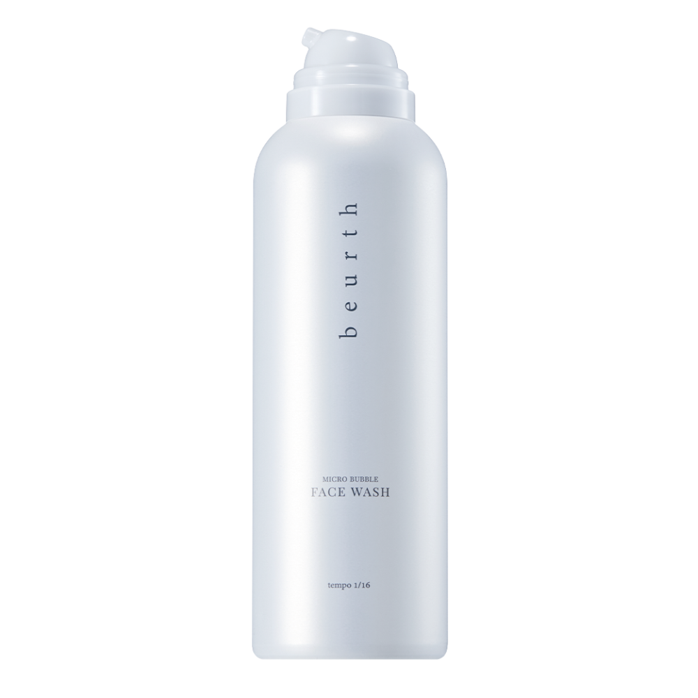 beurth beurth Micro Bubble Face Wash 14 165g - hydrating - front bottle shot