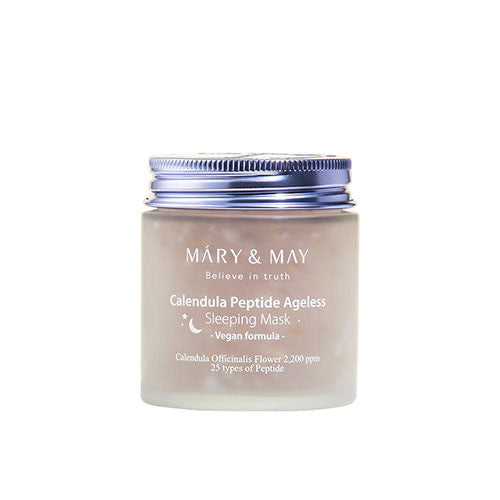 Mary&May Mary&May Calendula Peptide Ageless Sleeping Mask 110g - hydrating - front bottle shot