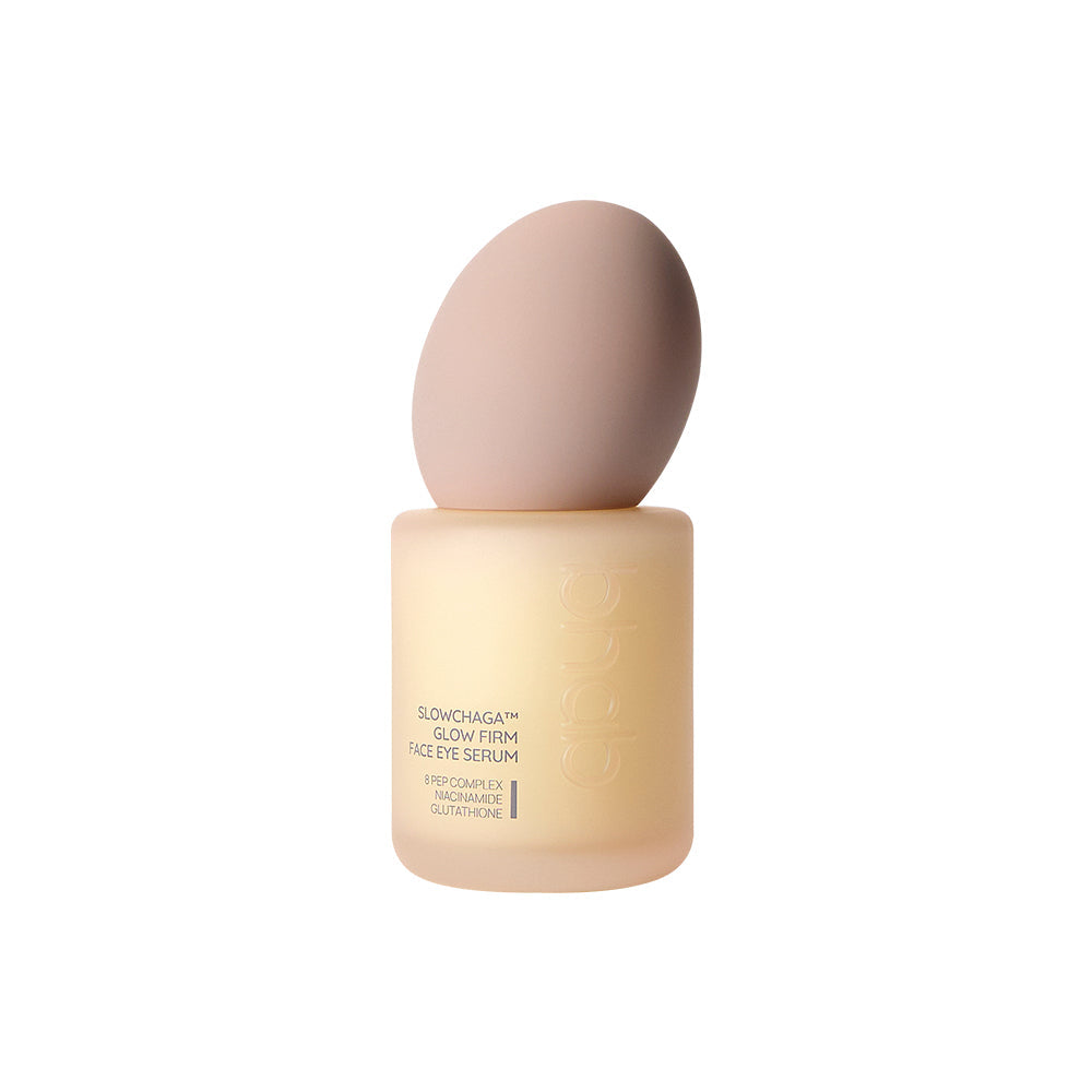 bhab bhab SLOWCHAGA Glow Firm Face Eye Serum 50ml - hydrating - front bottle shot
